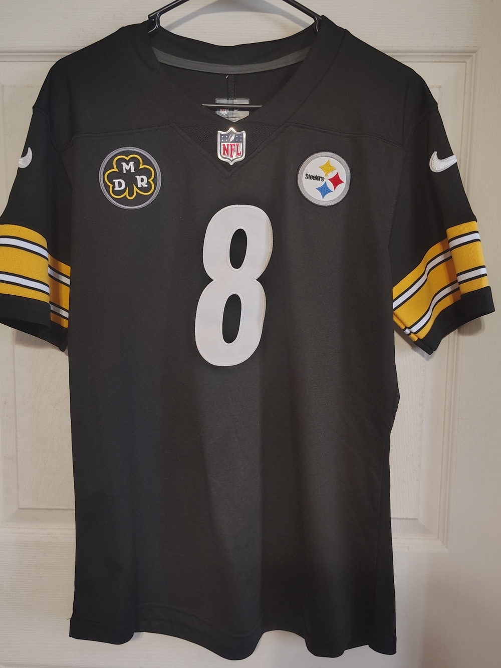 Rare Retired Steelers Nike Kenny Pickett #8 DMR Rooney Shamrock Jersey Large